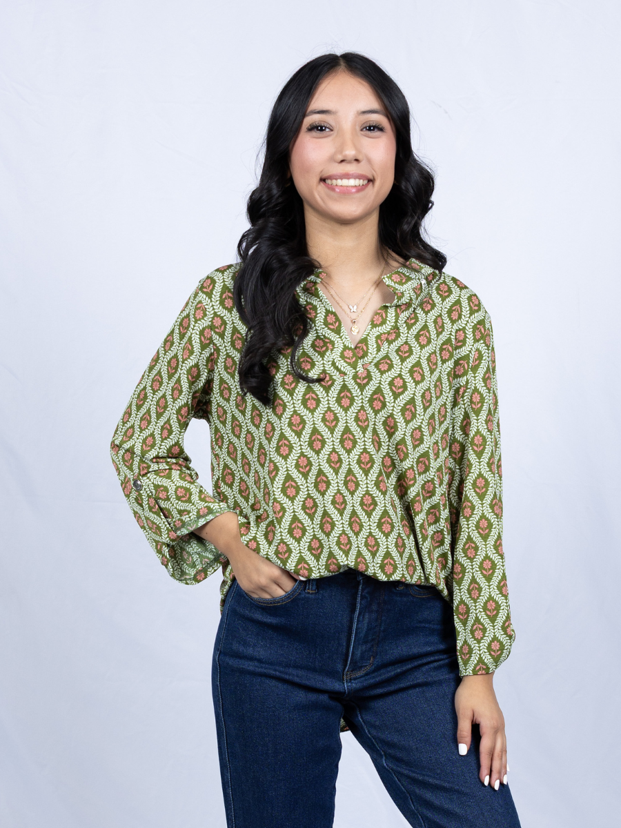 Lizzy 3/4 Sleeve Top
