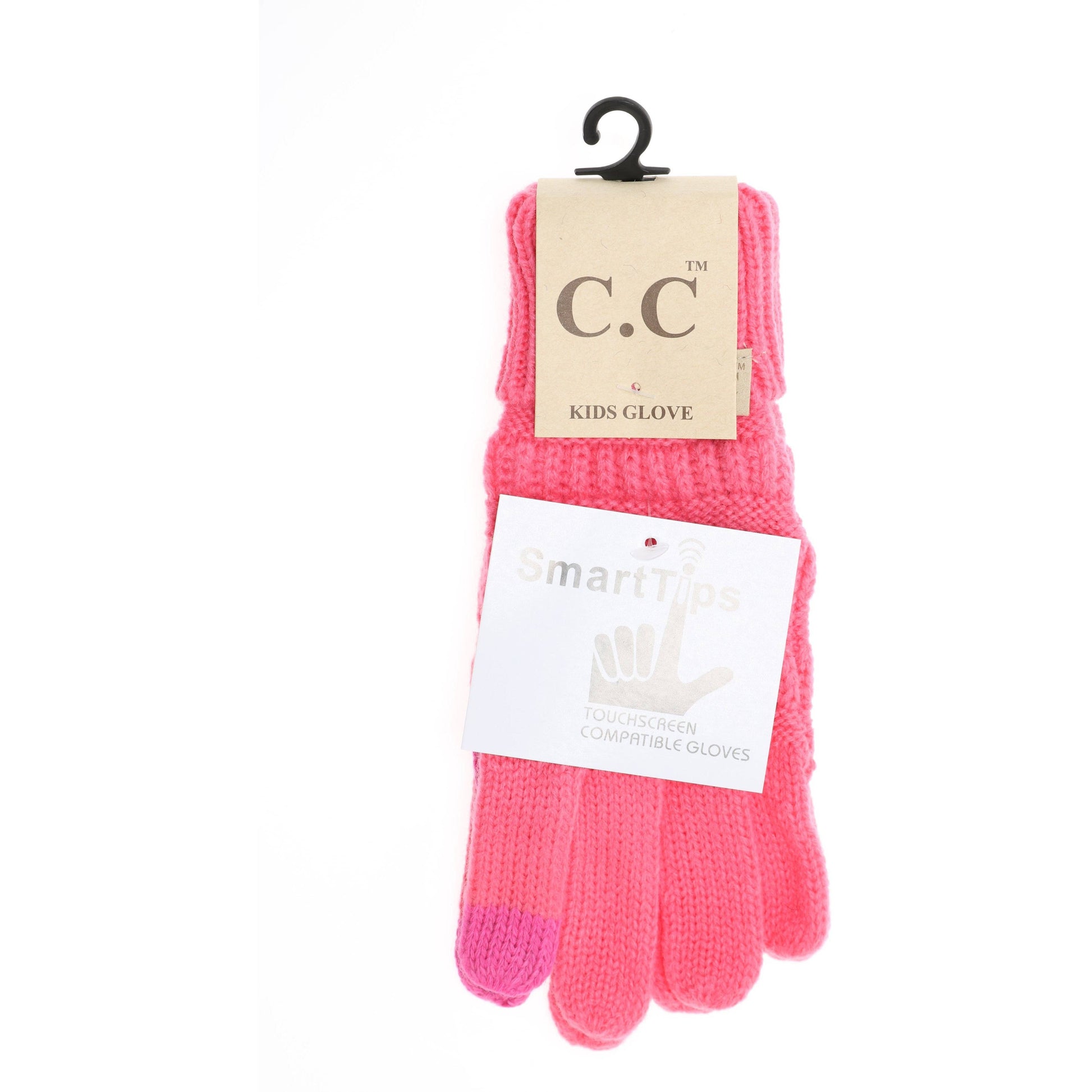 KIDS Solid Cable Knit CC Gloves G20KIDS - Holden Hearts