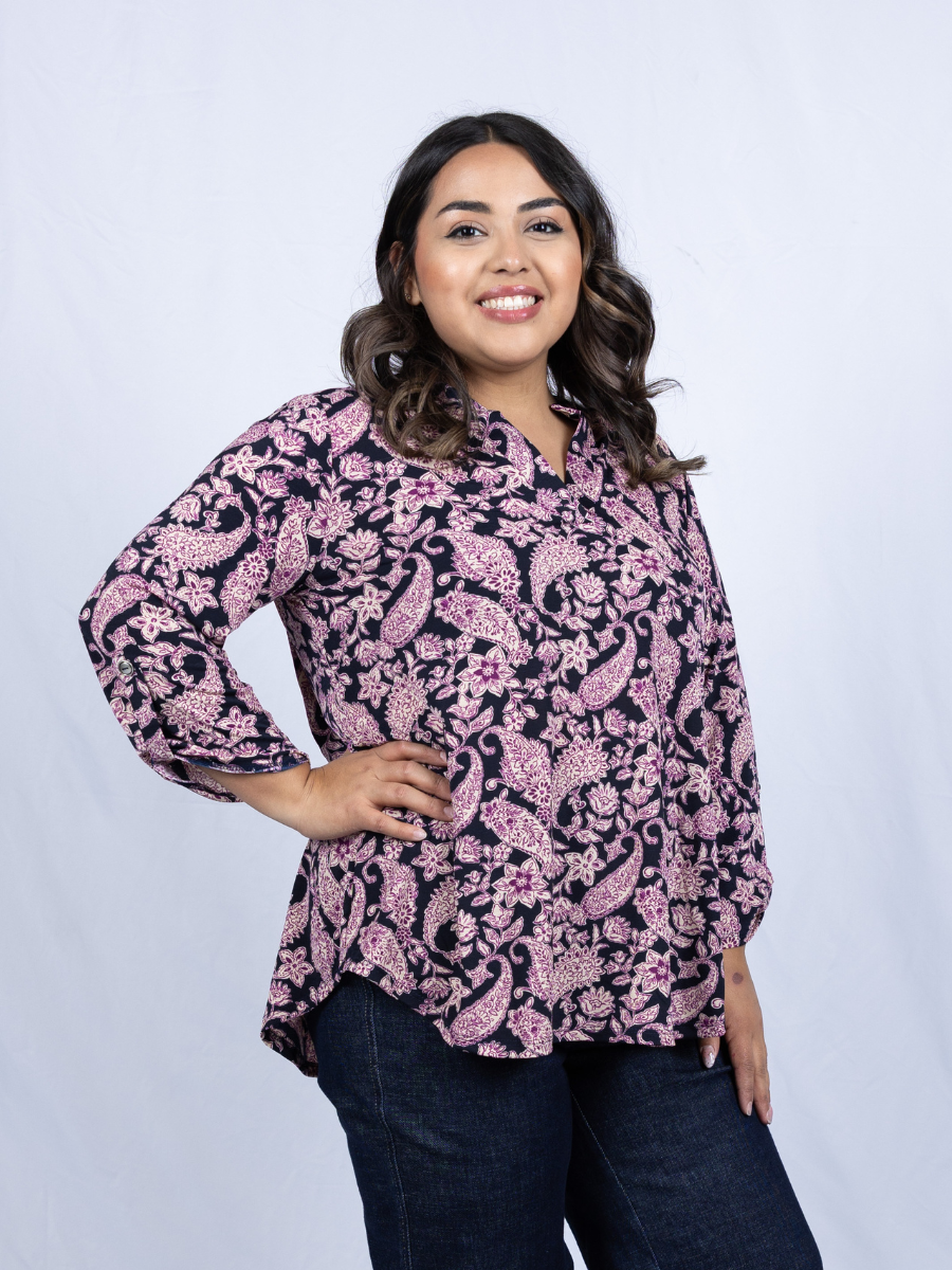 Lizzy 3/4 Sleeve Top