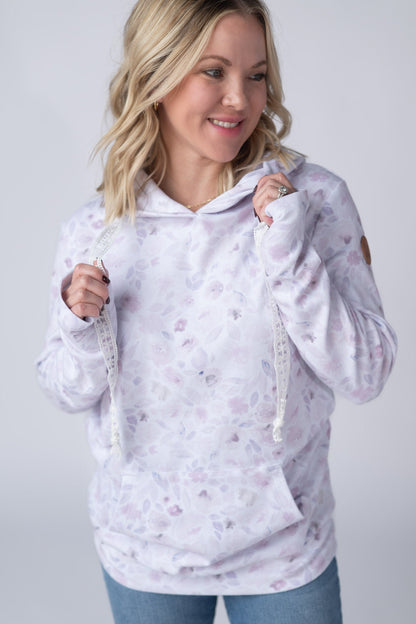 IN STOCK Hailey Pullover Hoodie - Blush Floral