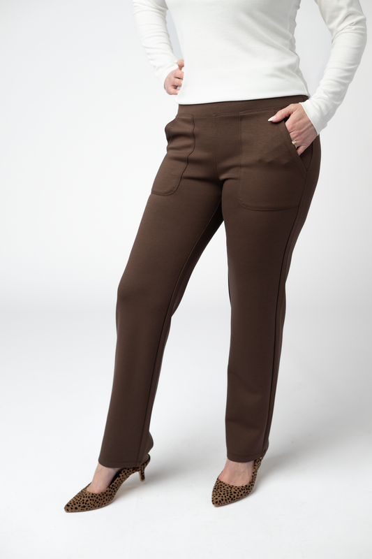 IN STOCK Luxe Ankle Bottoms- Brown