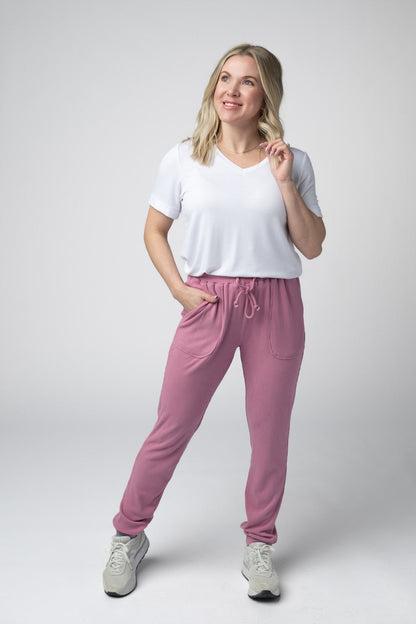 IN STOCK Corrine Joggers -  Rose FINAL SALE