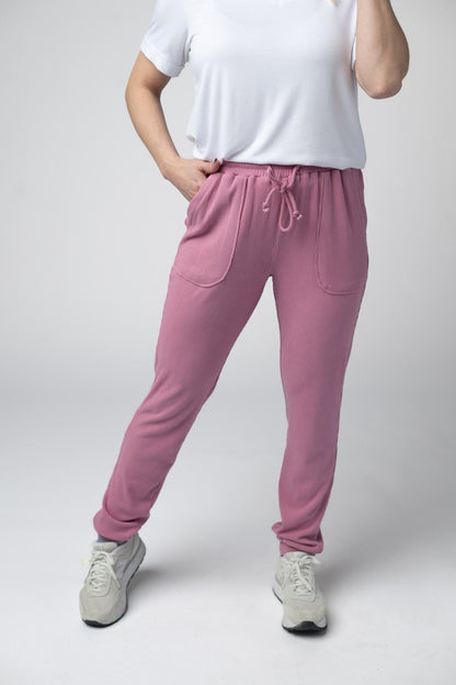 IN STOCK Corrine Joggers -  Rose FINAL SALE