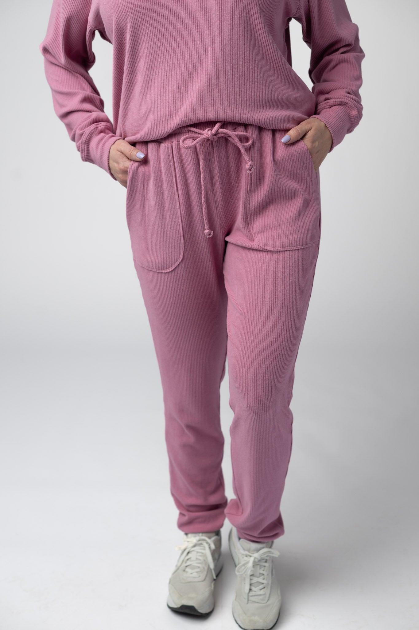 IN STOCK Corrine Joggers -  Rose FINAL SALE