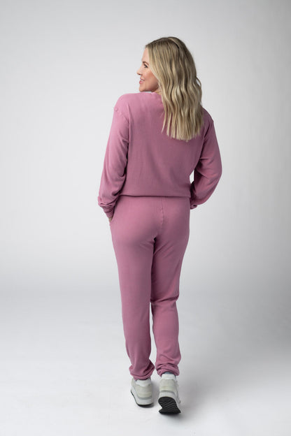 IN STOCK Corrine Joggers -  Rose FINAL SALE