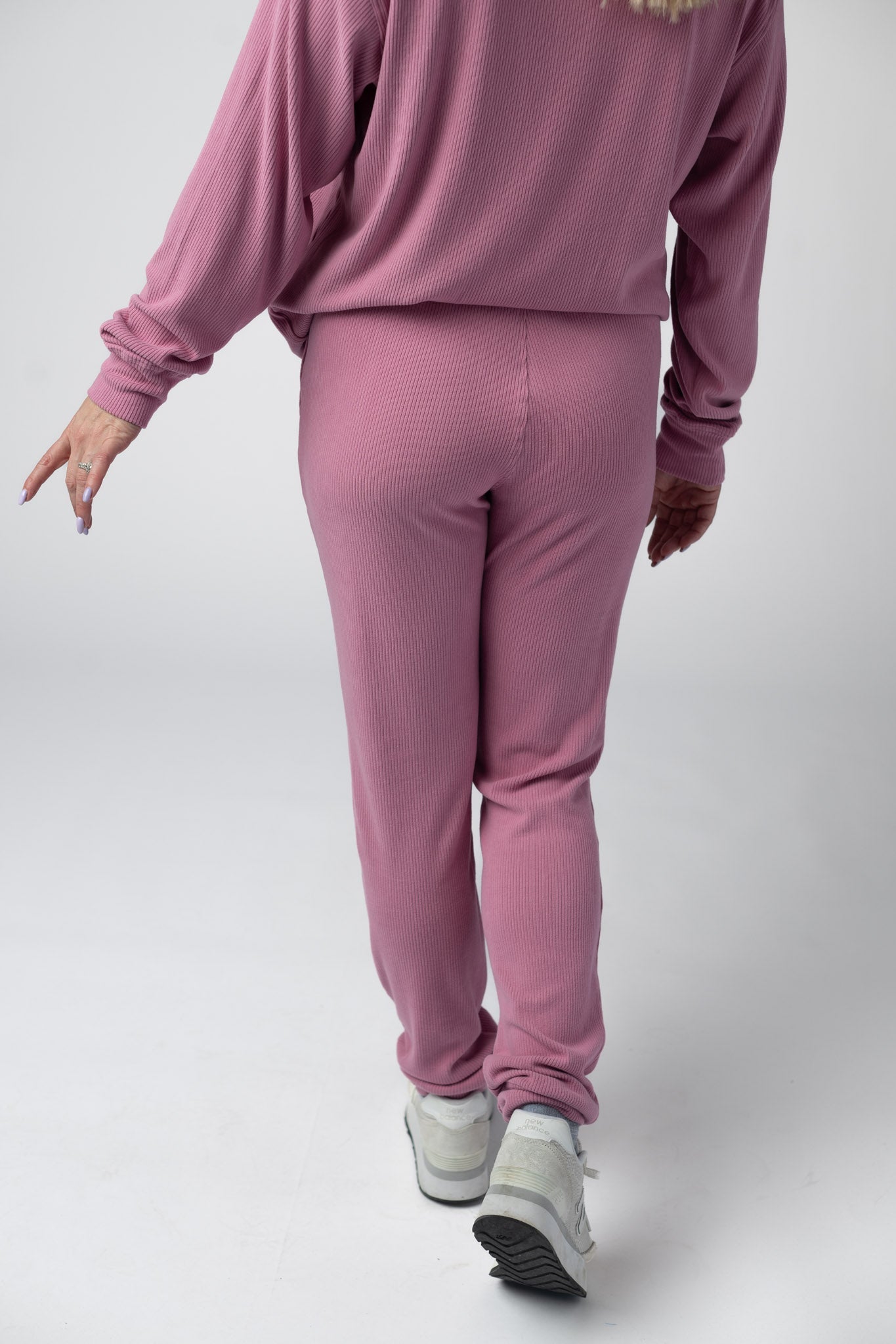IN STOCK Corrine Joggers -  Rose FINAL SALE