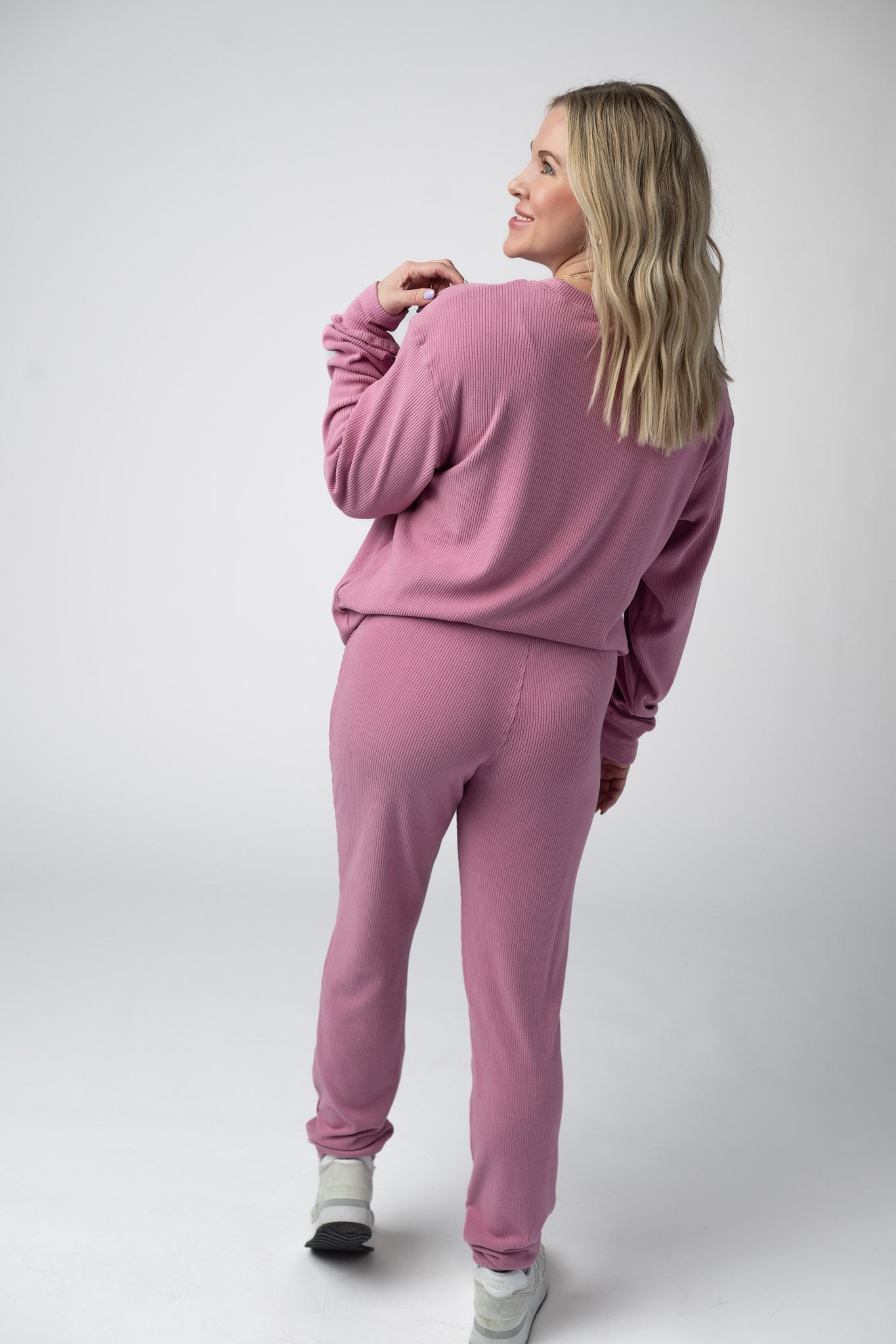 IN STOCK Corrine Joggers -  Rose FINAL SALE