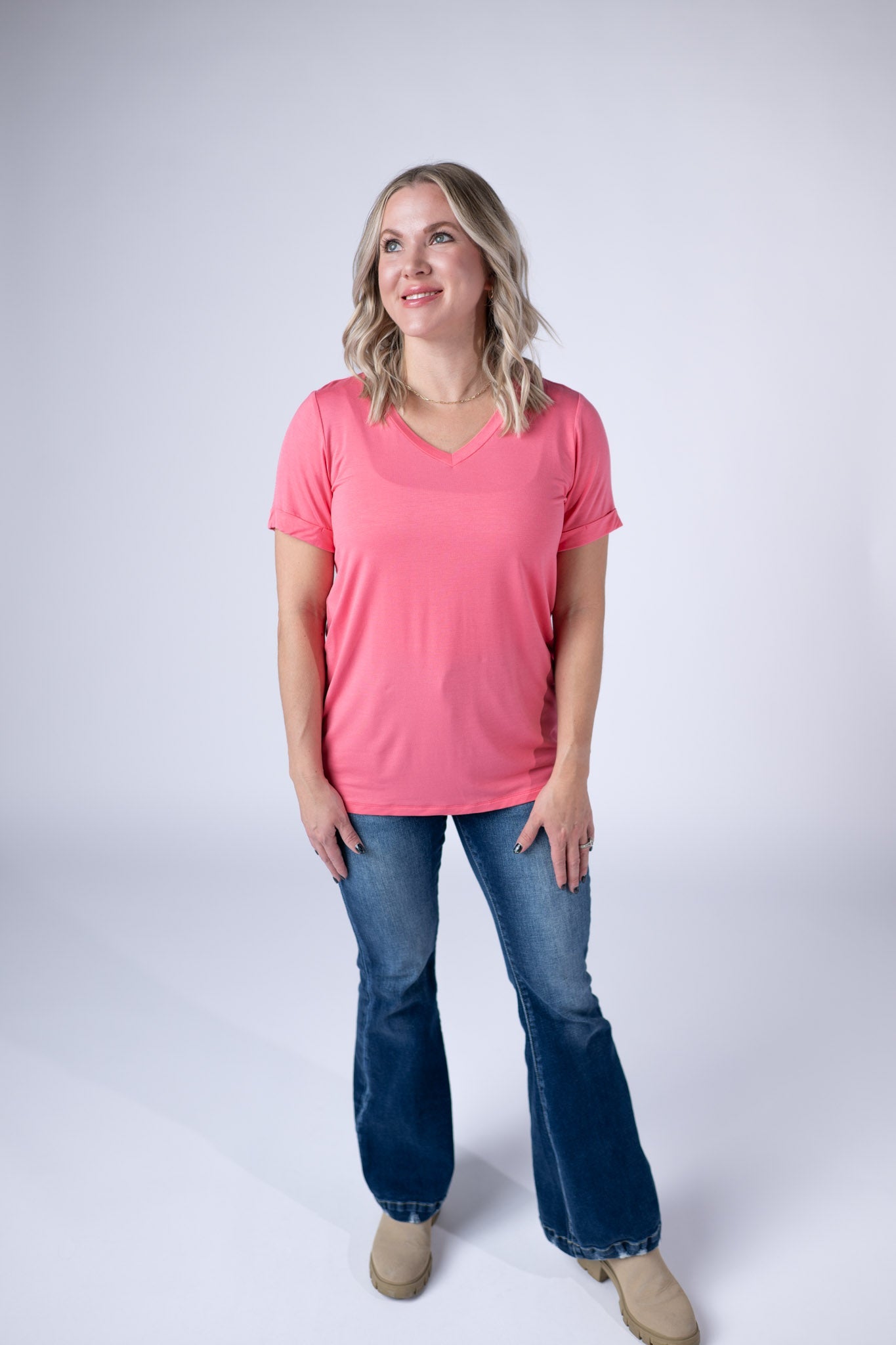 IN STOCK Sophie Top - Sun Kissed Coral FINAL SALE