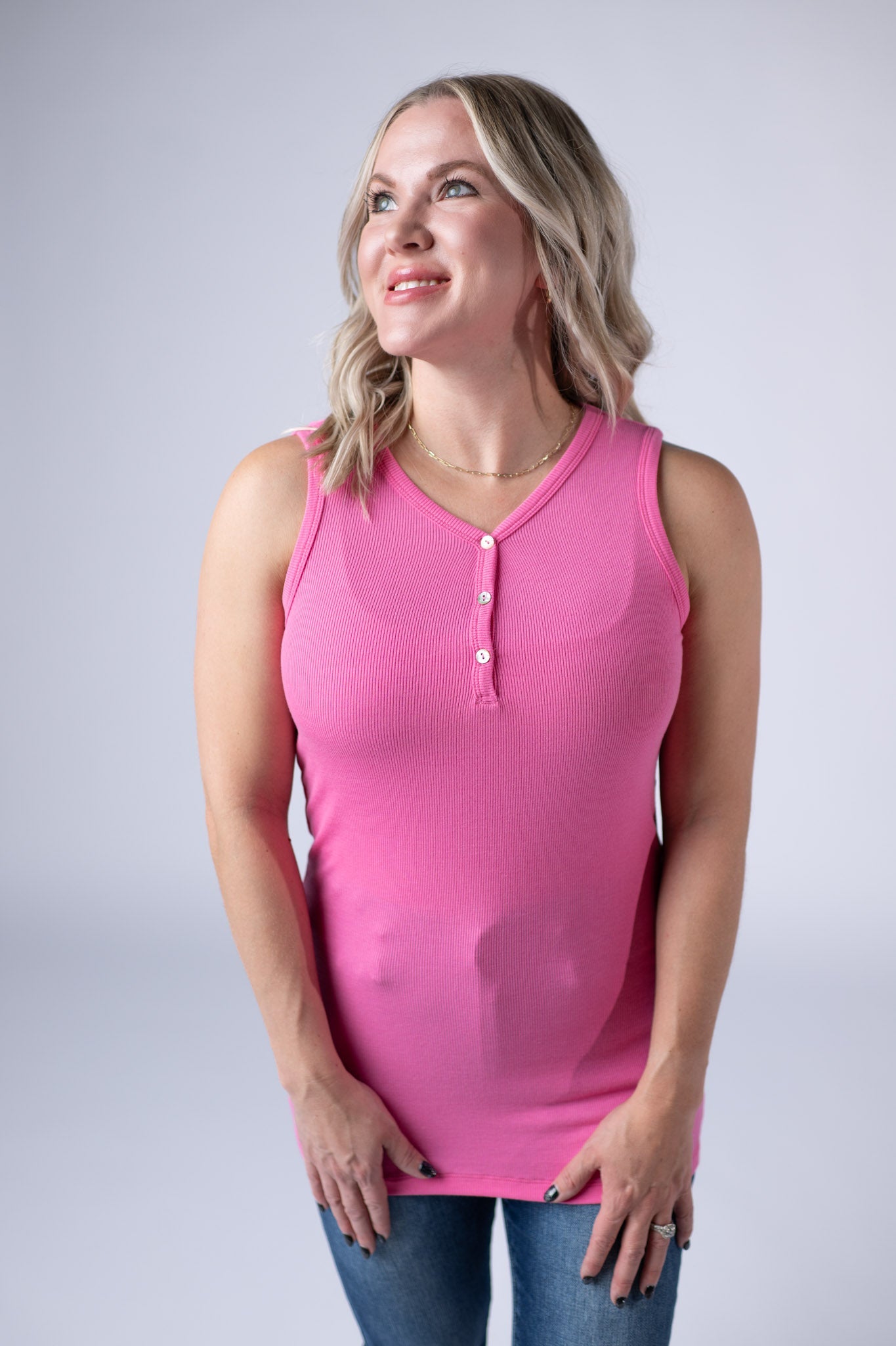 IN STOCK Addison Tank - Pink FINAL SALE
