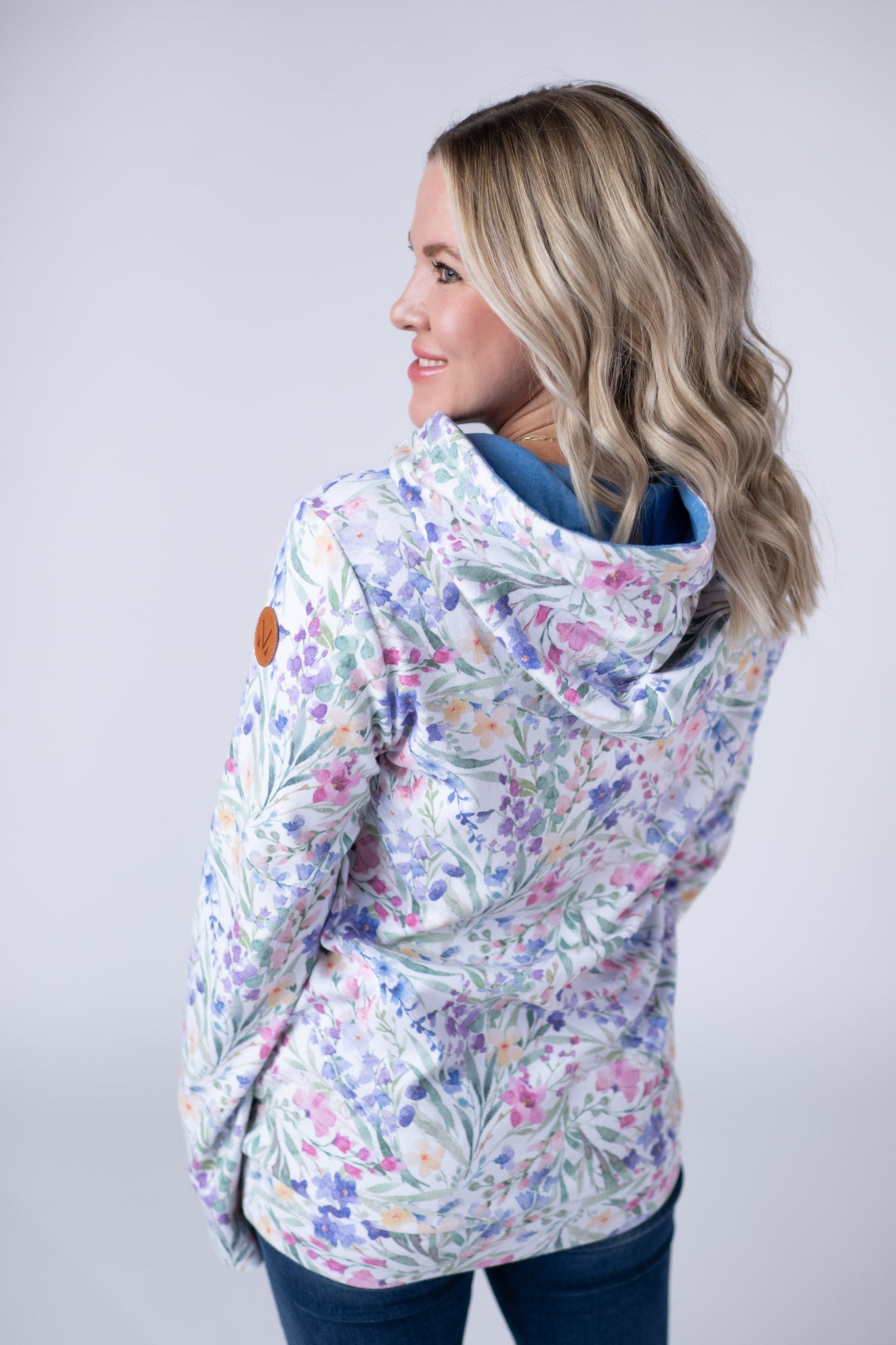 IN STOCK Hailey Pullover Hoodie - Cottage Floral