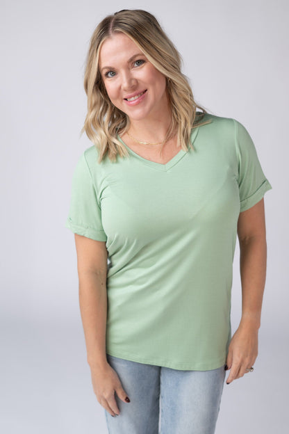 IN STOCK Sophie Top - Seafoam Green FINAL SALE
