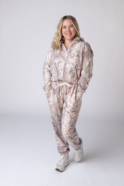 IN STOCK Camo Short Halfzip Hoodie