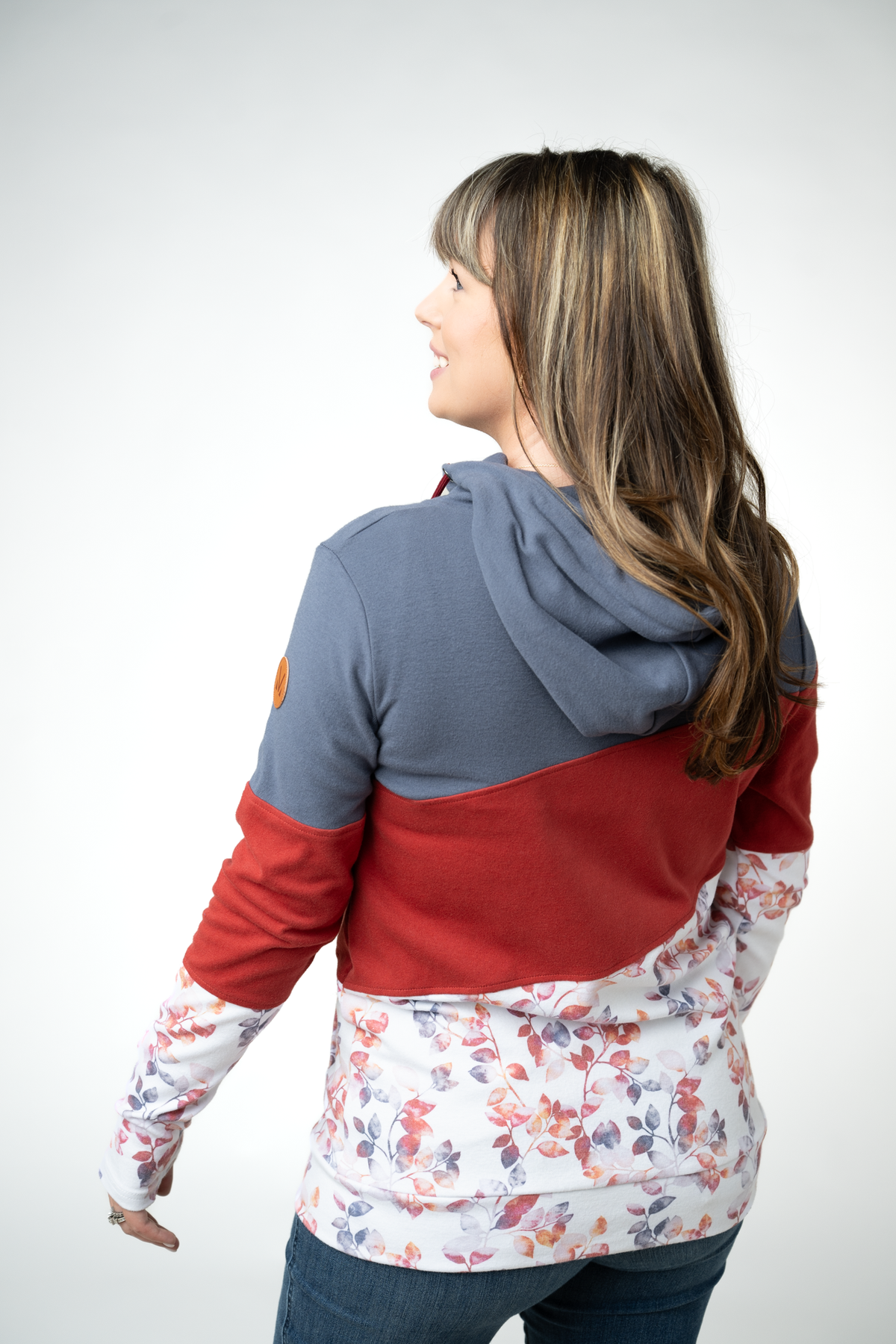 IN STOCK Colorblock Fullzip - Autumn Watercolor Mix