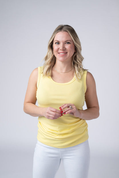 IN STOCK Ava Tank - Yellow