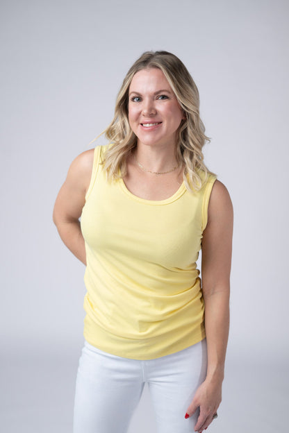 IN STOCK Ava Tank - Yellow