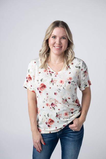 IN STOCK Sophie Top - Pink Bloom FINAL SALE