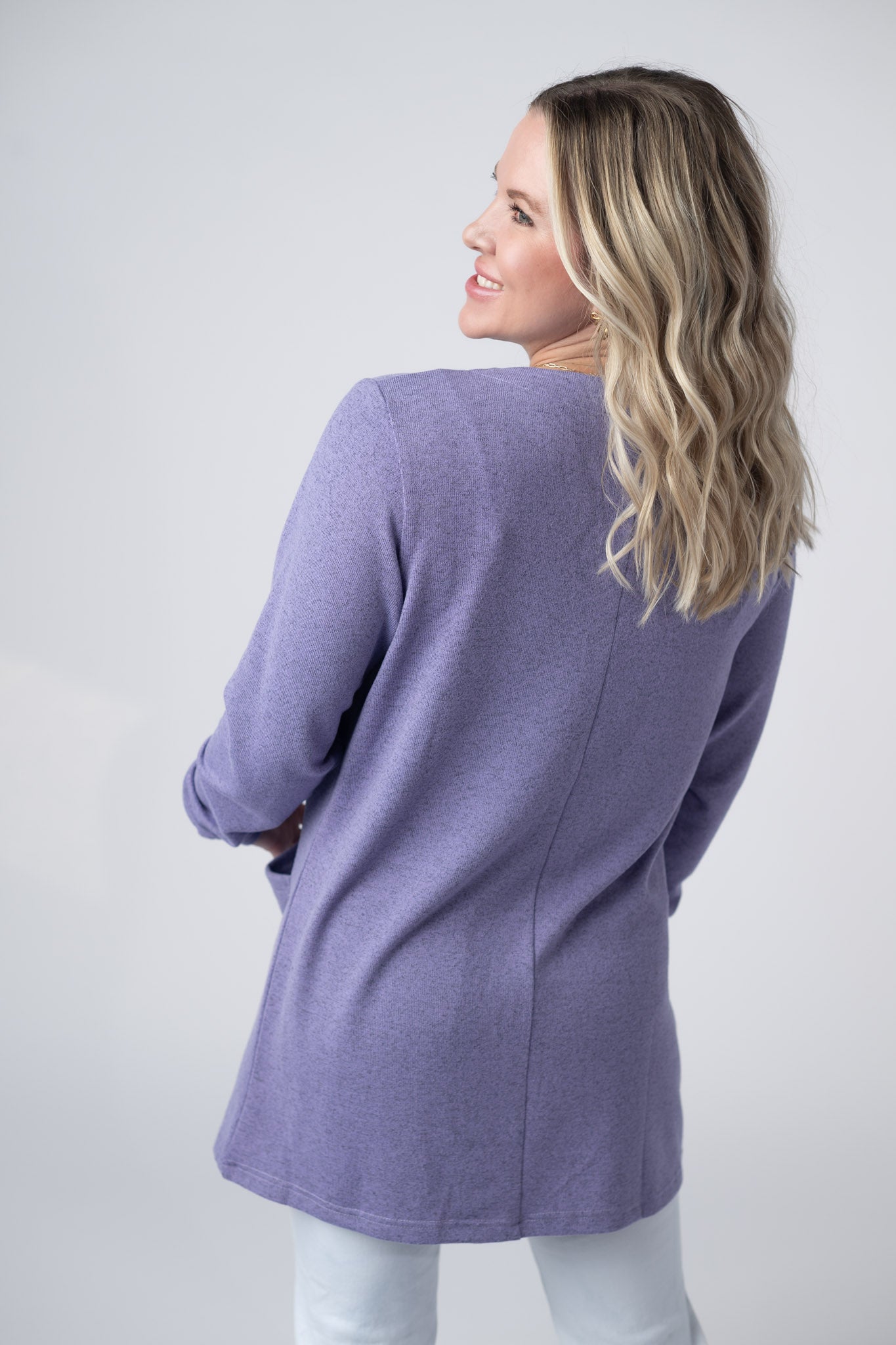 IN STOCK Cori Cardigan - Lavender FINAL SALE