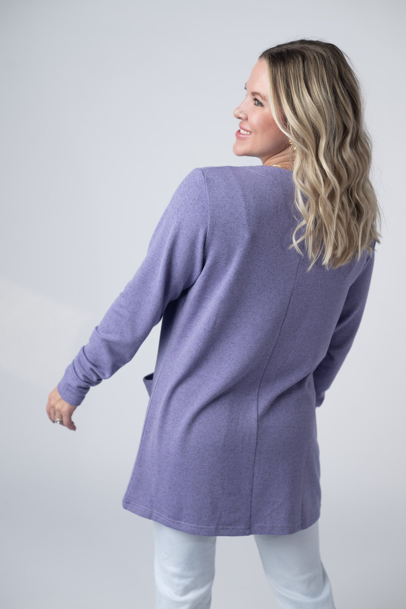 IN STOCK Cori Cardigan - Lavender FINAL SALE