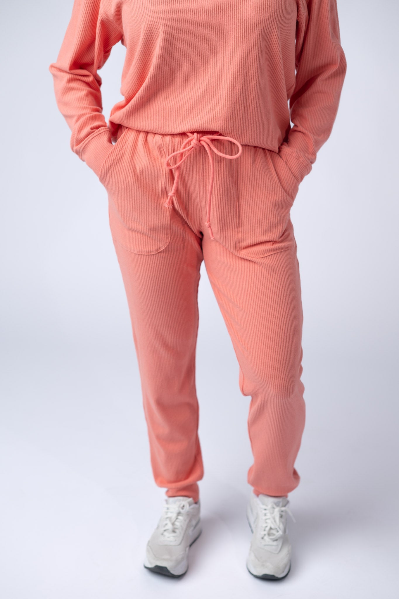 IN STOCK Corrine Joggers - Coral FINAL SALE