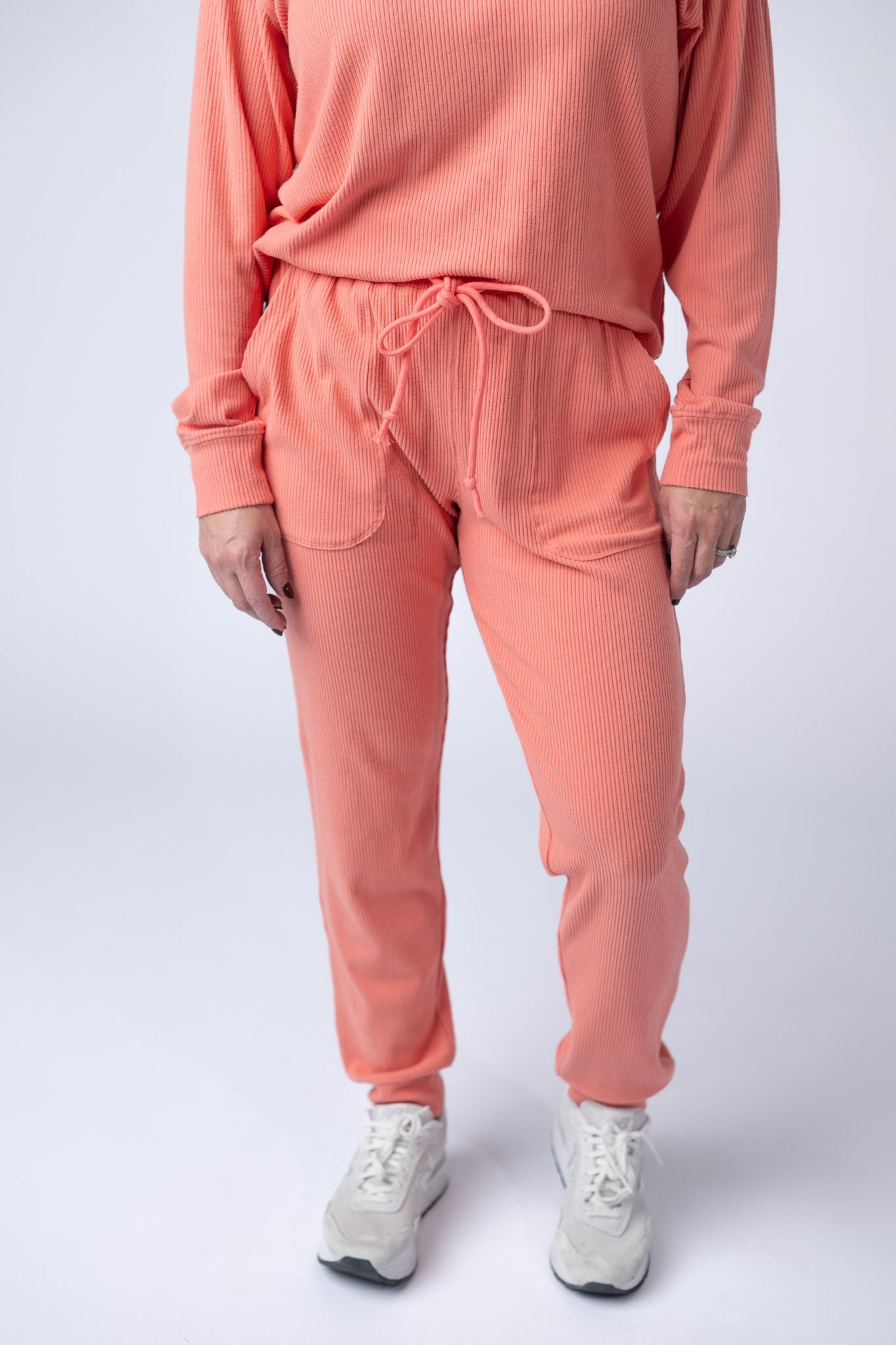IN STOCK Corrine Joggers - Coral FINAL SALE