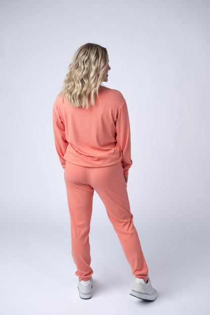 IN STOCK Corrine Joggers - Coral FINAL SALE