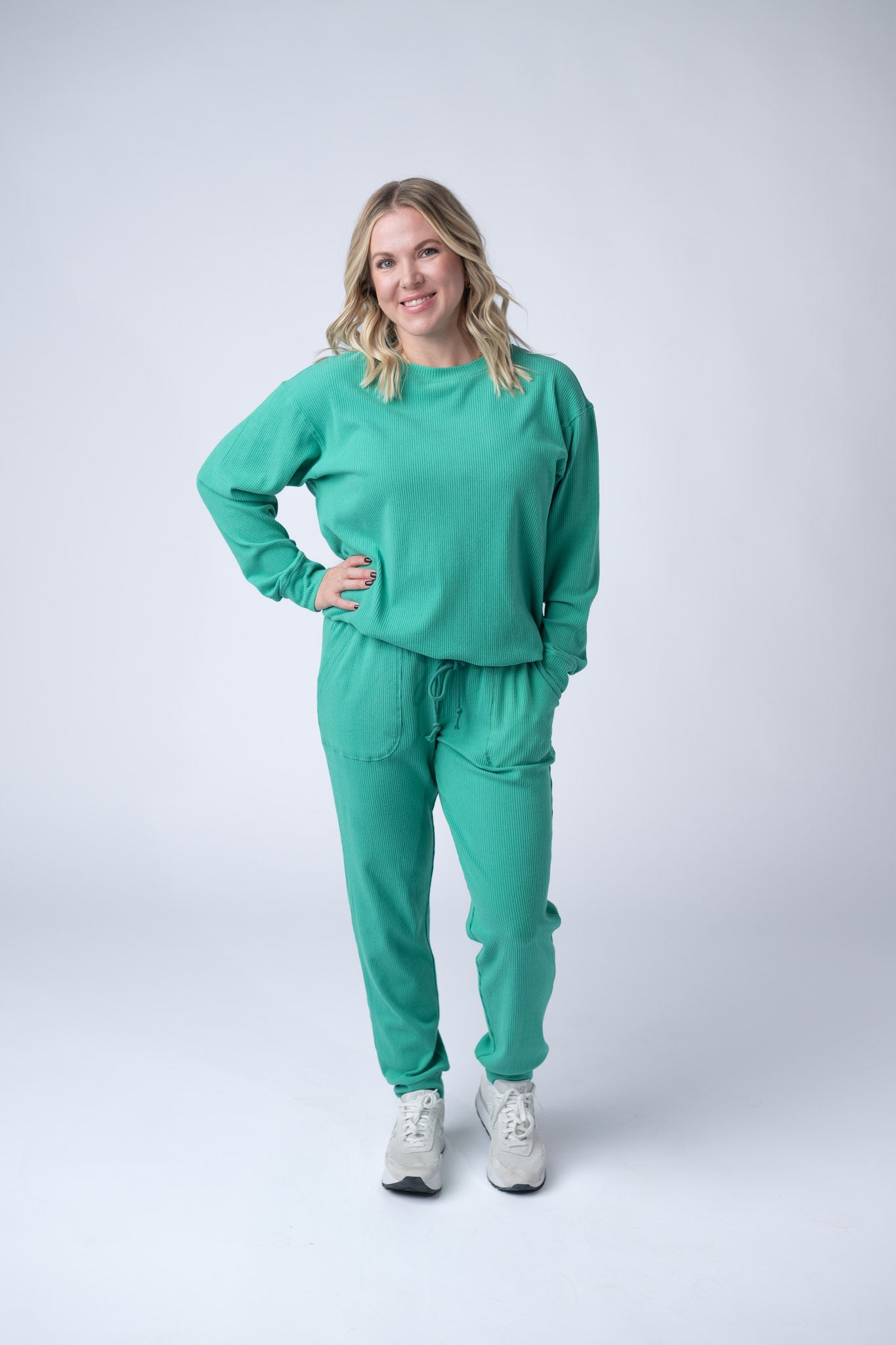 IN STOCK Corrine Joggers - Emerald FINAL SALE