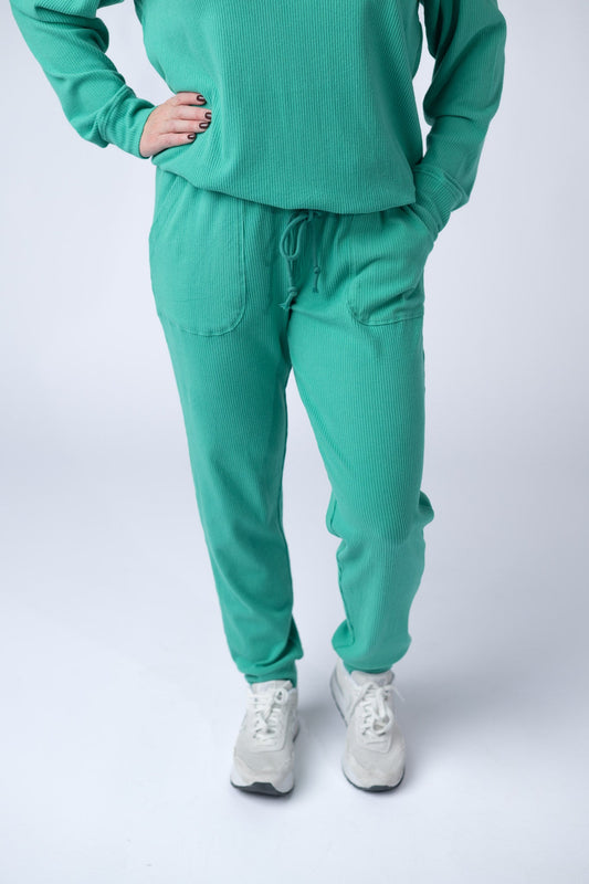 IN STOCK Corrine Joggers - Emerald FINAL SALE