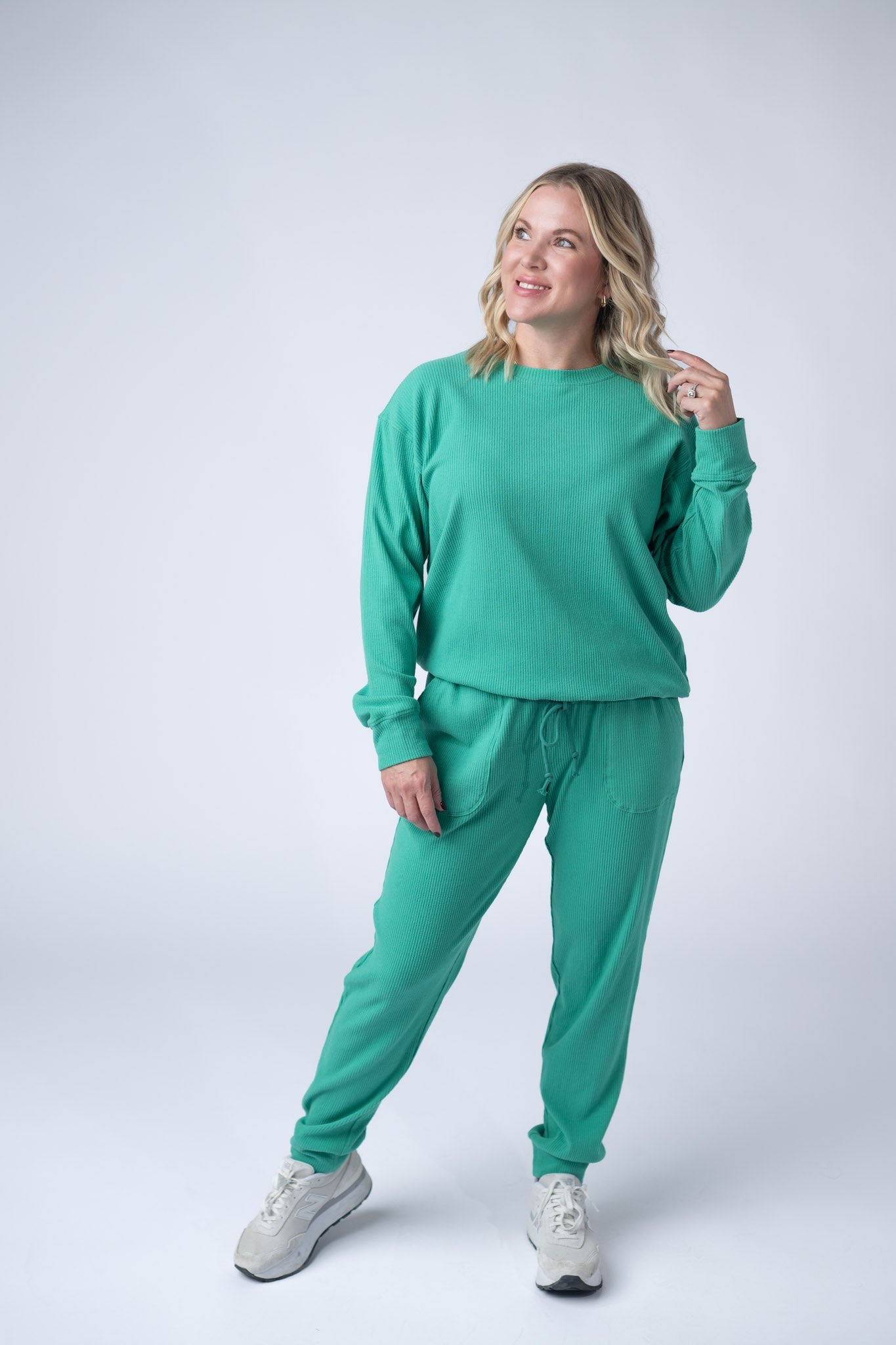 IN STOCK Corrine Joggers - Emerald FINAL SALE