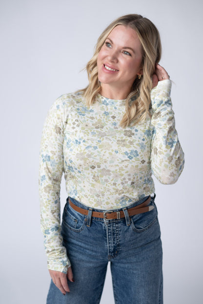 IN STOCK Blair Long Sleeve Top - Spring Meadows