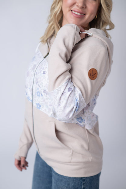 IN STOCK Colorblock Fullzip - Spring Meadows Neutral Mix FINAL SALE