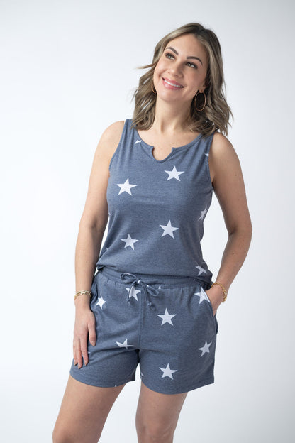 IN STOCK Jamie Shorts - Faded Navy Stars FINAL SALE