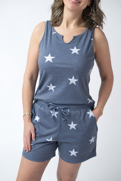 IN STOCK Jamie Shorts - Faded Navy Stars FINAL SALE