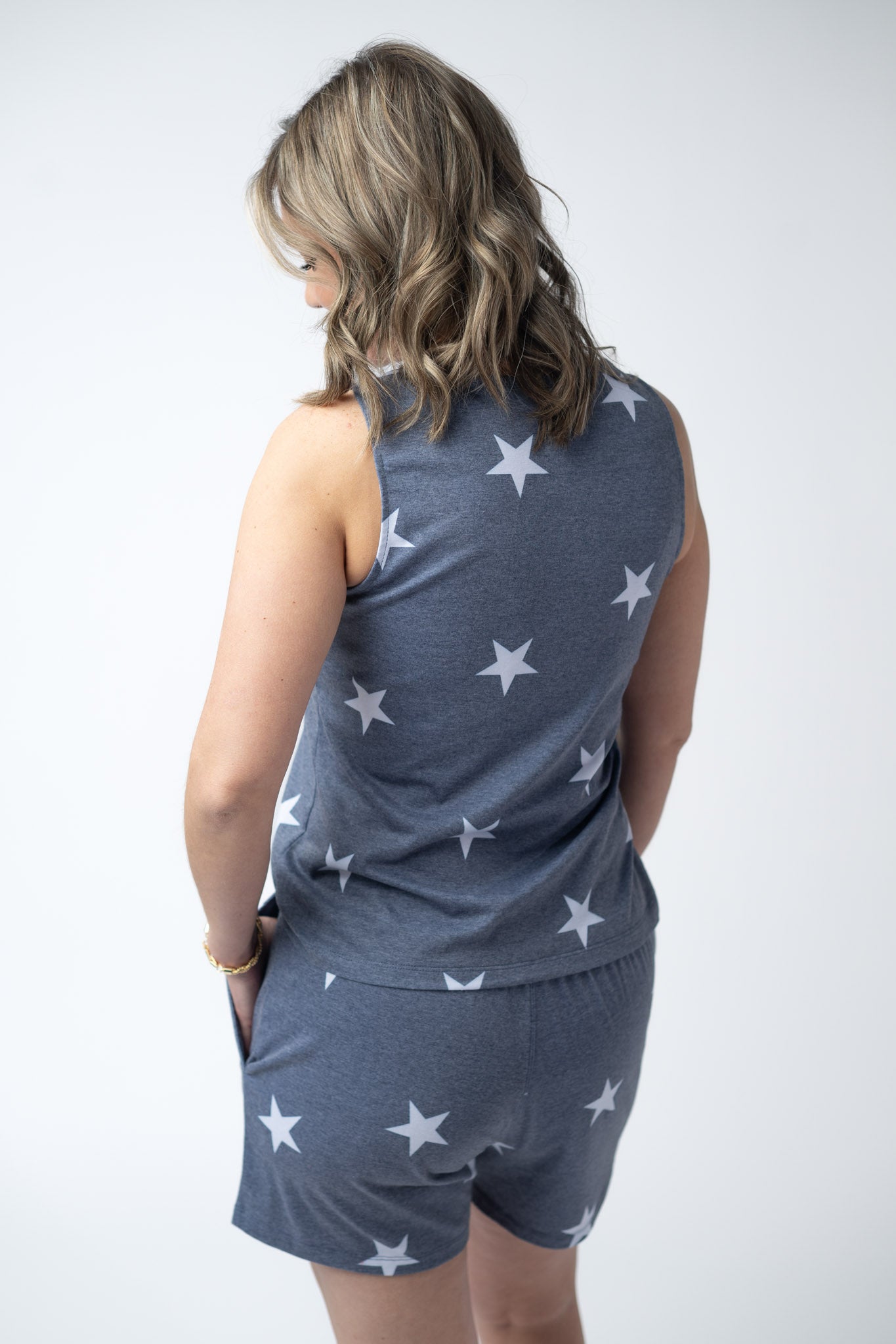 IN STOCK Jamie Shorts - Faded Navy Stars FINAL SALE