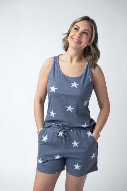 IN STOCK Jamie Shorts - Faded Navy Stars FINAL SALE