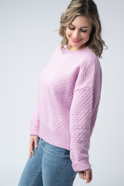 IN STOCK Gianna Pullover Sweater - Pink FINAL SALE