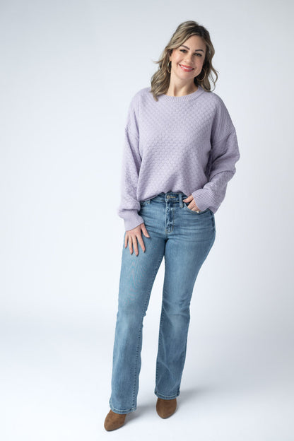 *Gianna Pullover Sweater - Lavender*