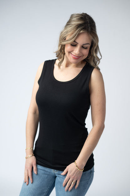 IN STOCK Ava Tank - Black