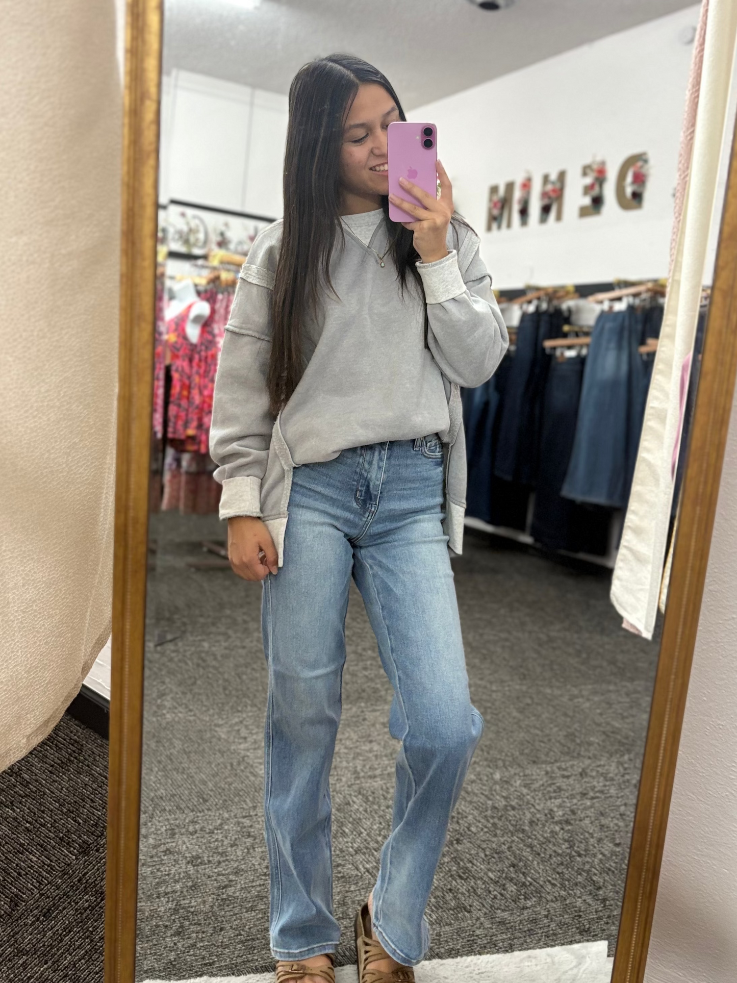 Everyday Essentials Tummy Control Straight Leg Jeans