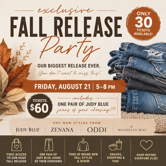 🍂 EXCLUSIVE FALL RELEASE PARTY