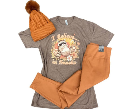 I Believe in Snacks Tee