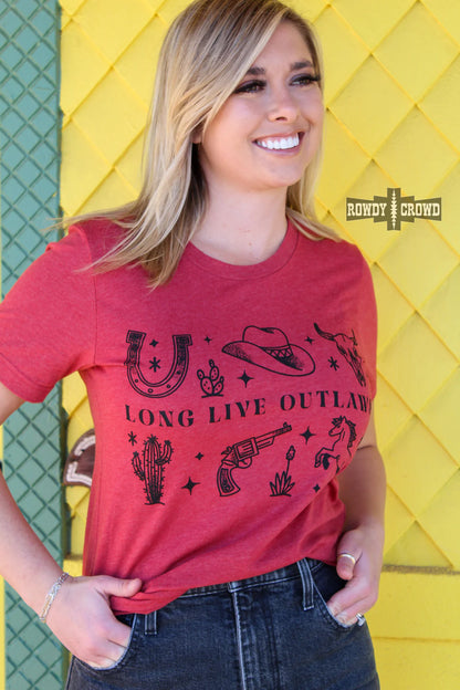 Long Live Outlaws Tee - Holden Hearts