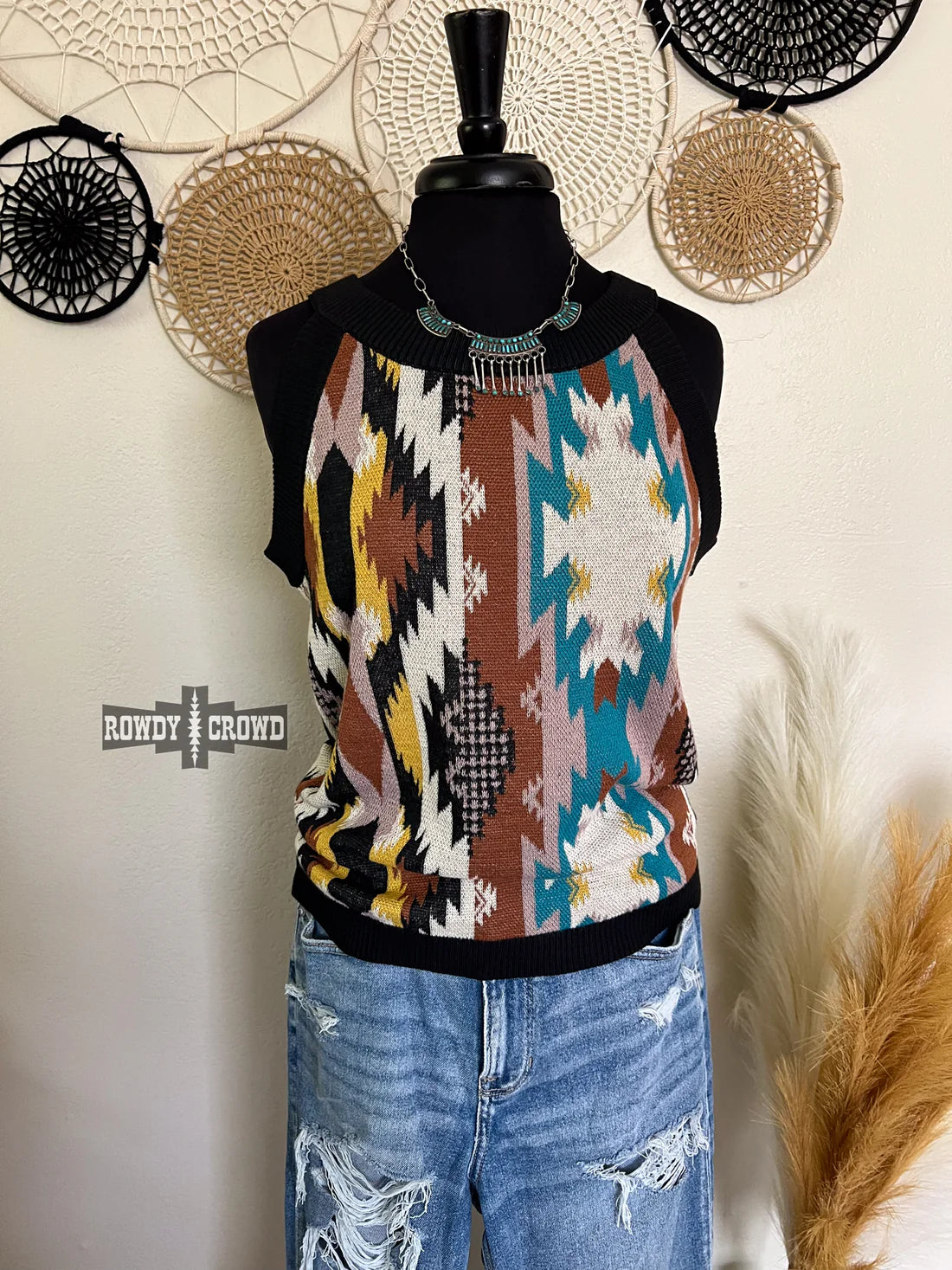 Stagecoach Sweater Tank - Holden Hearts