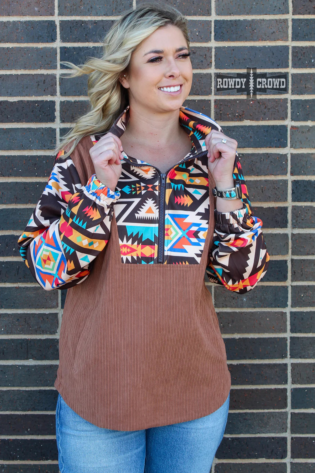 Hersman Half Zip Pullover - Holden Hearts