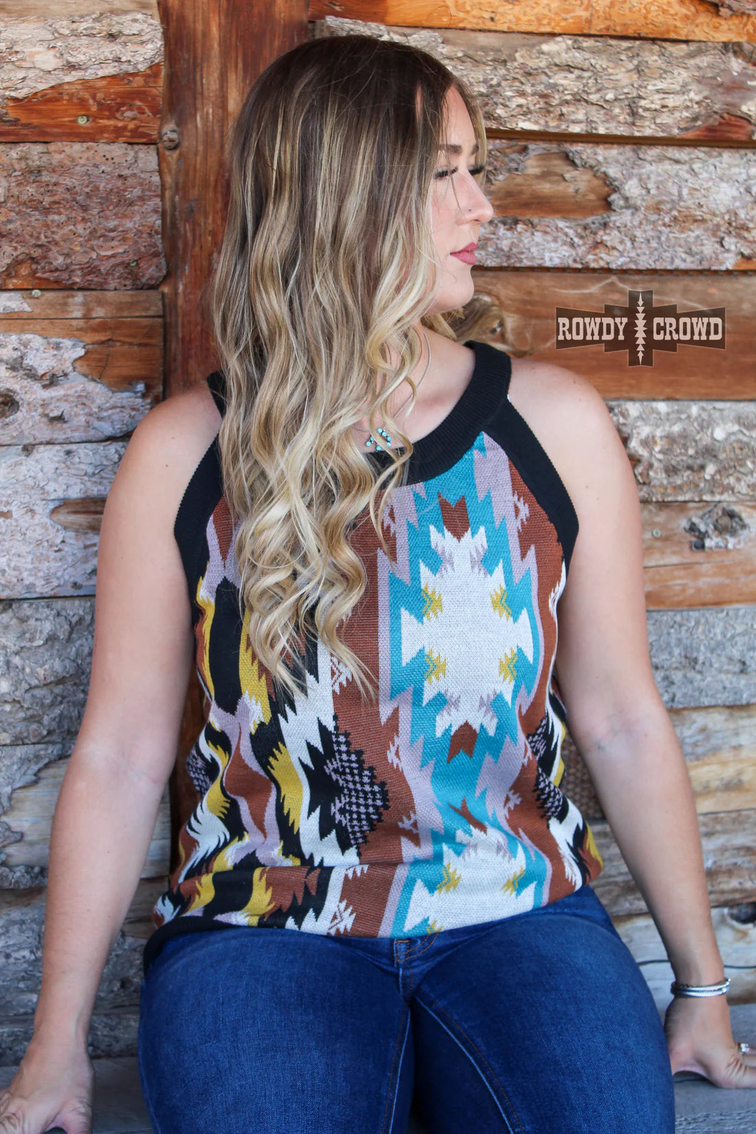 Stagecoach Sweater Tank - Holden Hearts