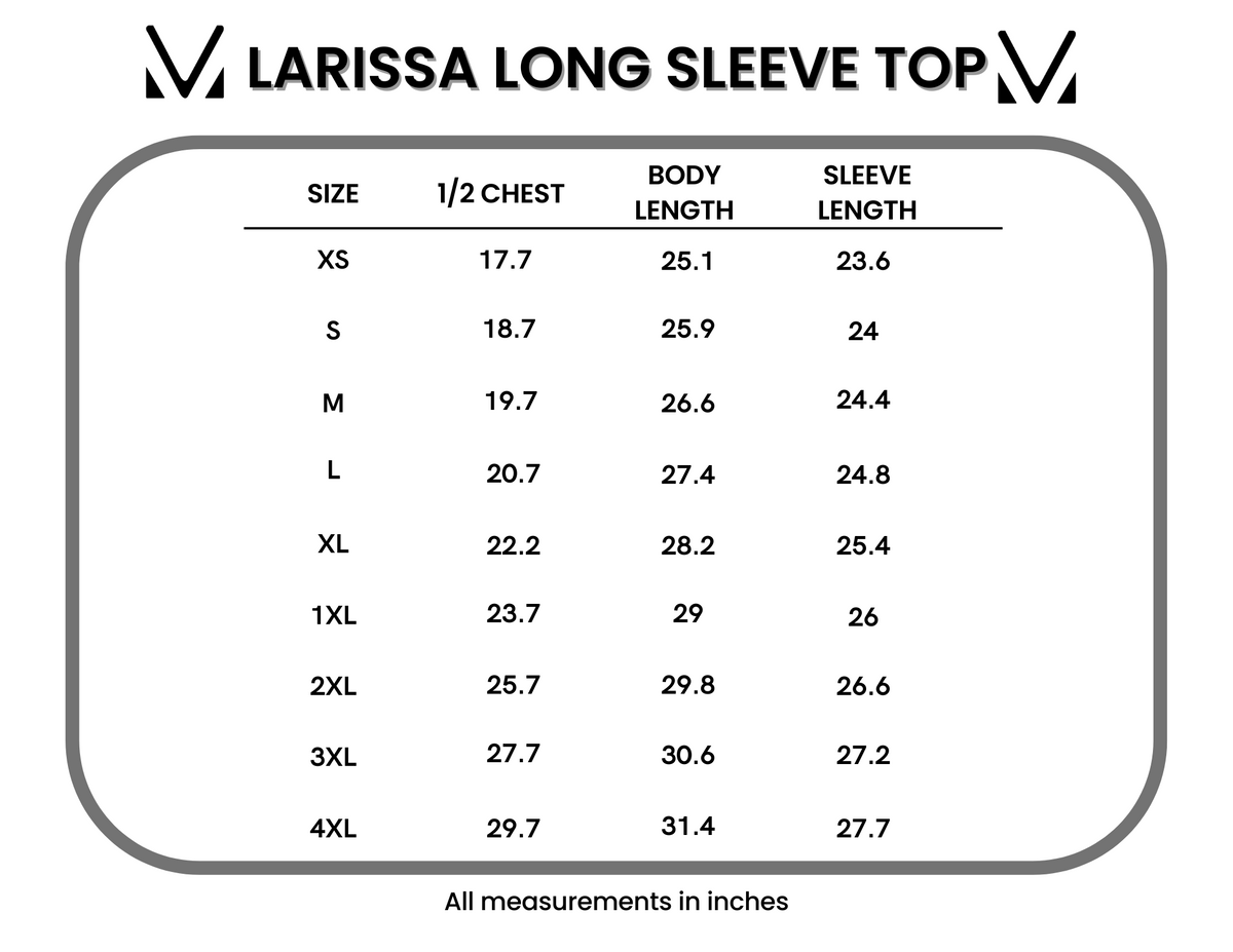 IN STOCK Larissa Long Sleeve - Wildflower Meadow