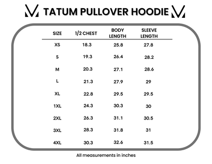 *Tatum Textured Pullover Hoodie - Black*