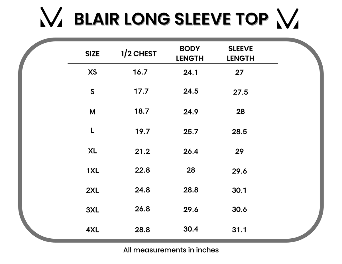 Blair Long Sleeve Top - Woodsy Camo