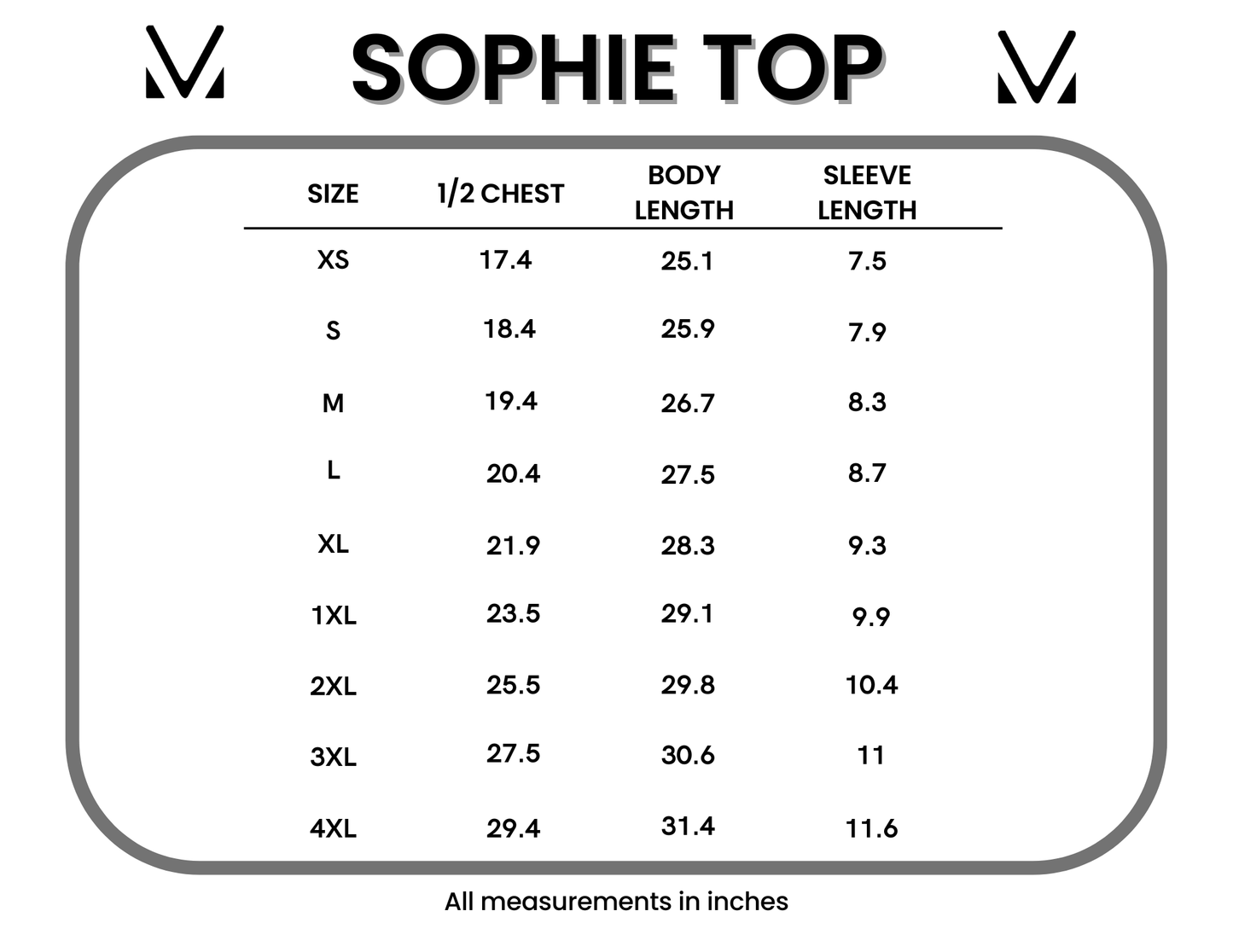 IN STOCK Sophie Top - Black