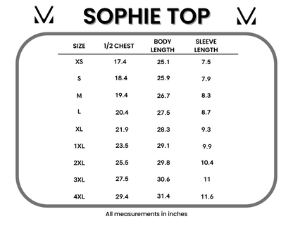 Sophie Top - Olive Meadow