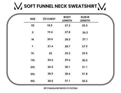 *Soft Funnel Neck - Cottage Floral*
